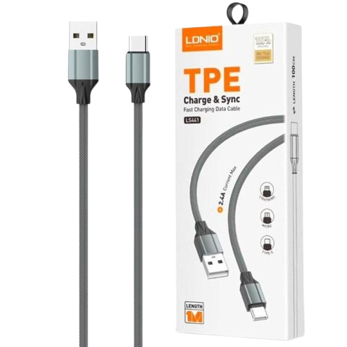 Ldnio Ls441 30w Fast Charging Data Cable Ultra-strong & Reliable