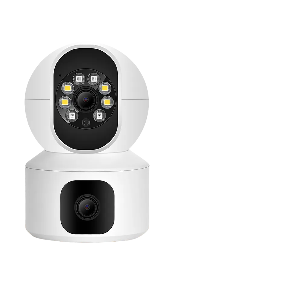 Speed-x N9-2 Hd Smart 4mp 2+2 Wifi Double Lens Auto-tracking Tow Way Audio Ir Night Vision Camera