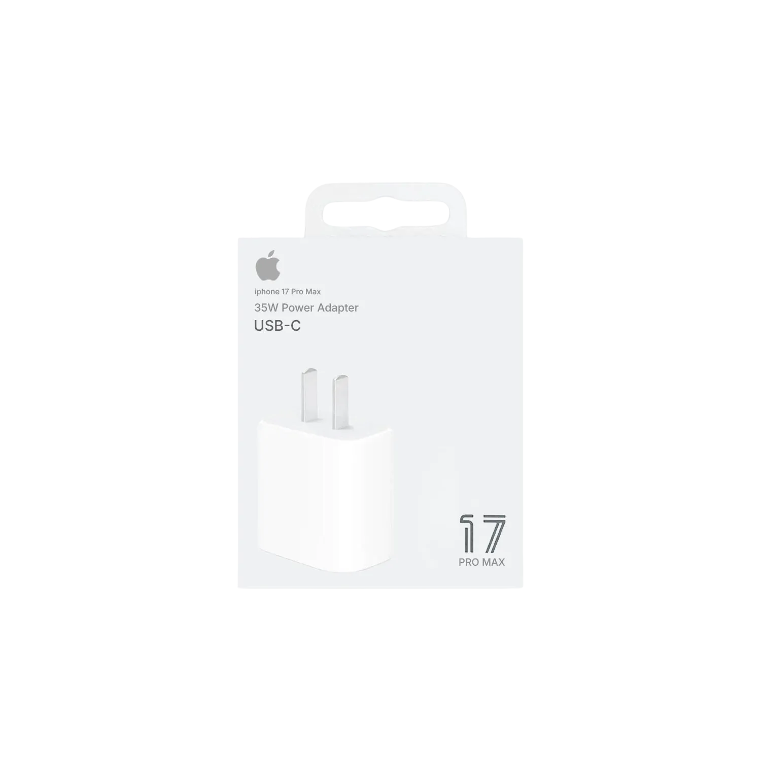 17 Pro Max 35w (original Watt) Us Pin Usb-c Power Adapter