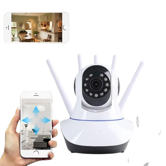 New Speed-x 5 Antenna Ca-q5-5 Night Vision Camera 2mp 1080p Full Hd With V380 Pro App
